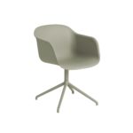 FIBER ARMCHAIR - piètement central – Image 5