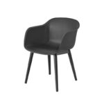 FIBER ARMCHAIR  WOOD BASE – Image 2