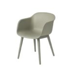 FIBER ARMCHAIR  WOOD BASE – Image 4