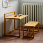 LITTLE ARCHITECT  bureau jaune – Image 3