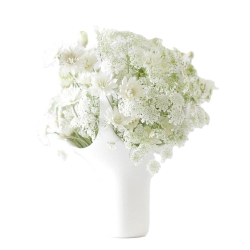 HEIRLOOM 1 - vase blanc